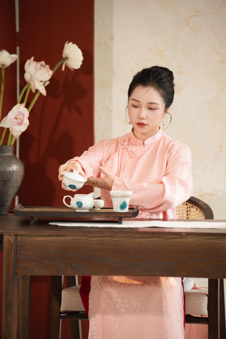 Bộ sưu tập áo dài cưới BTS04